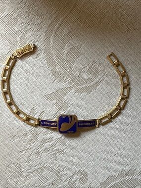 1934 Chicago World’s Fair Century of Progress souvenir bracelet